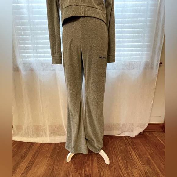 iets frans Zipper Front Hoodie & Sweatpants, Size M, Gray Sweatsuit Tracksuit. - Picture 11 of 15